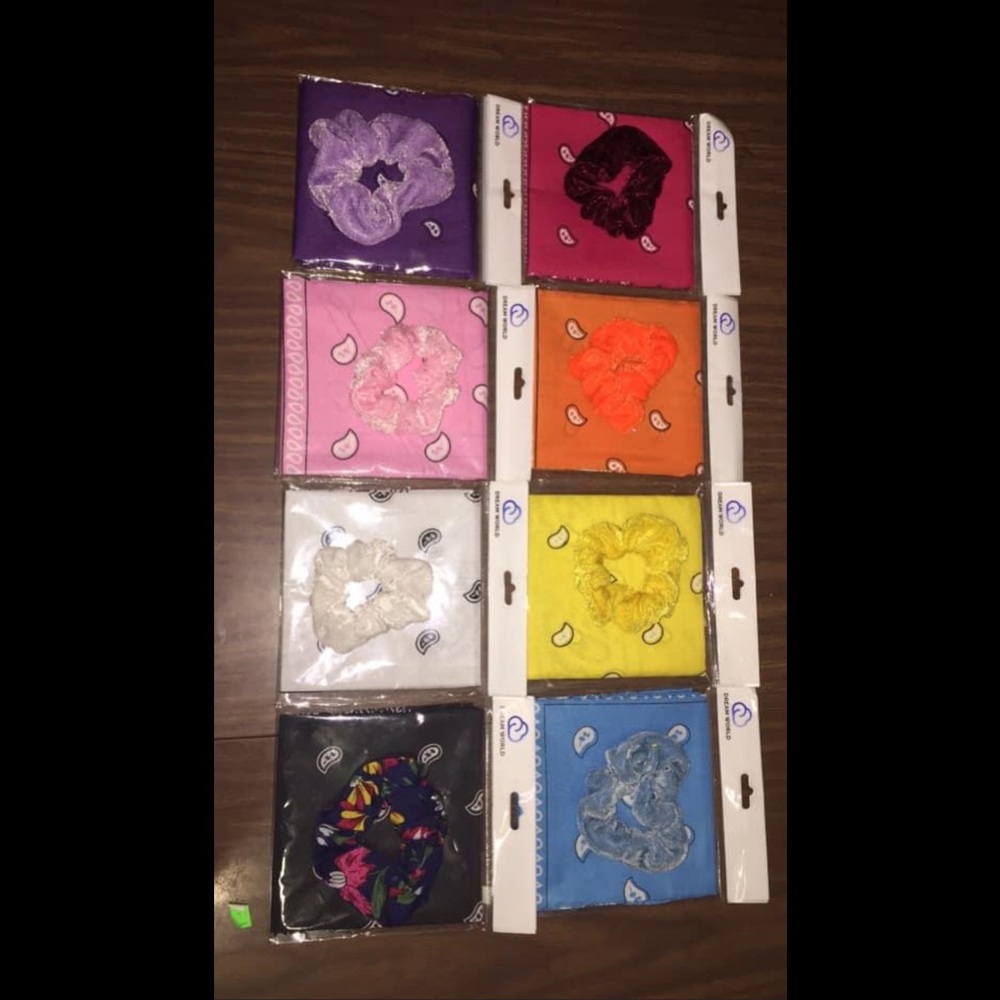 Bandannas and scrunchies